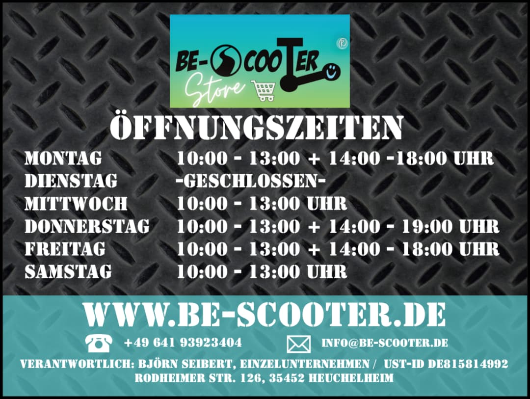 Öffnen Zeit Be-Scooter®